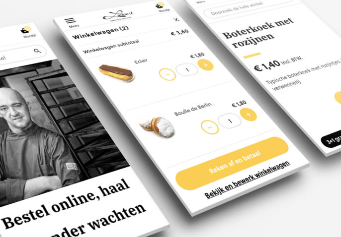New food webshop for bakery Lietaert