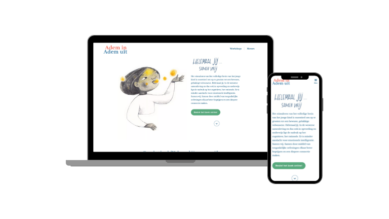 Portfolio-Adem in adem uit